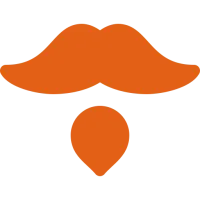 Icone barbe moustache